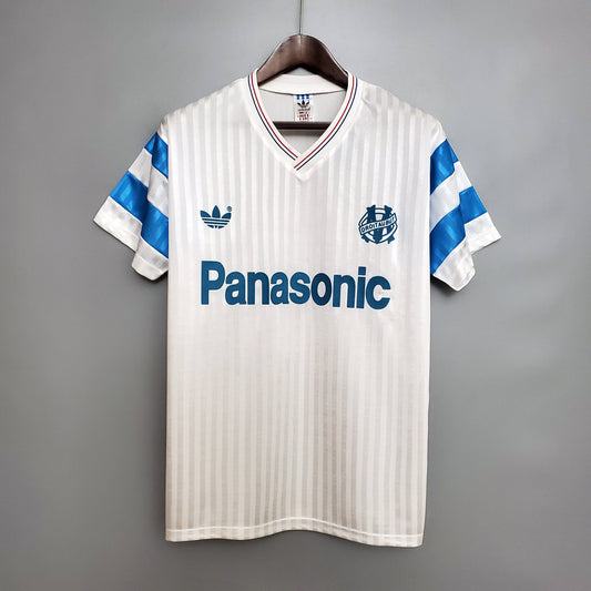 OLYMPIQUE DE MARSEILLE 1990 HOME - SHORT SLEEVES