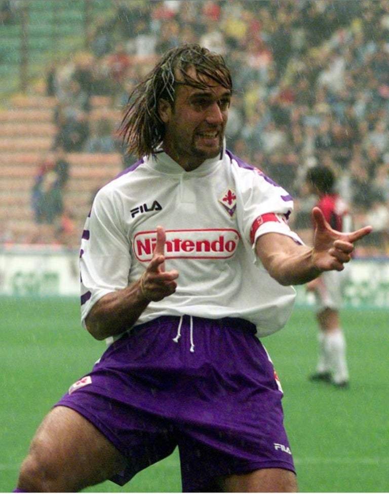 FIORENTINA 1998/88 AWAY X BATISTUTA