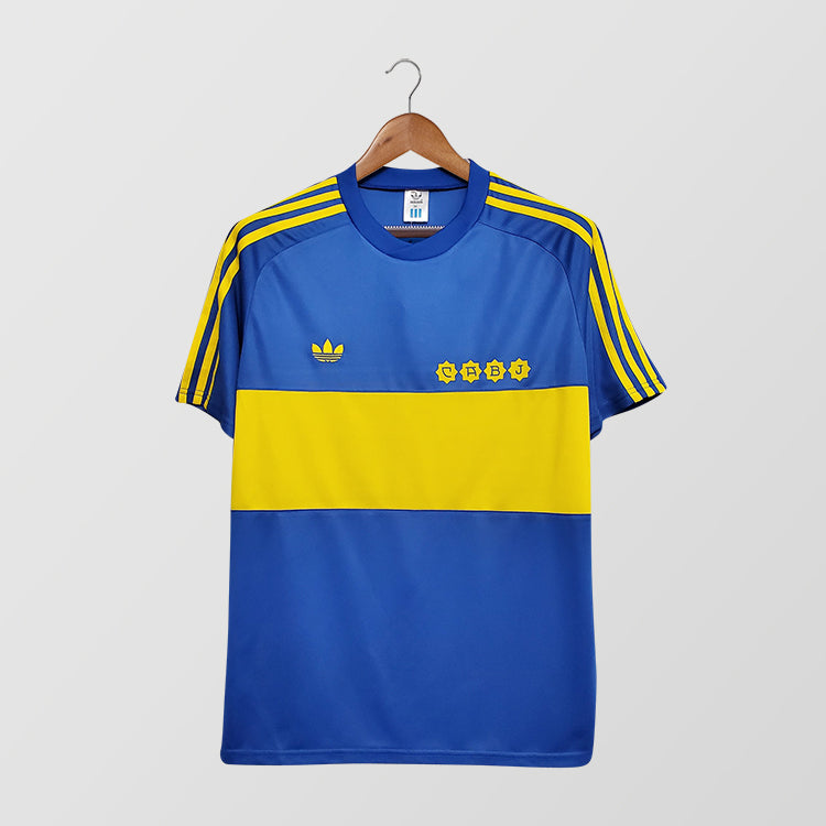 BOCA JUNIORS 1981/82 HOME x MARADONA