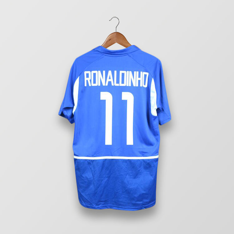 BRAZIL 2002 AWAY X RONALDINHO