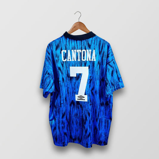 MAN UTD 1992/93 AWAY X CANTONA