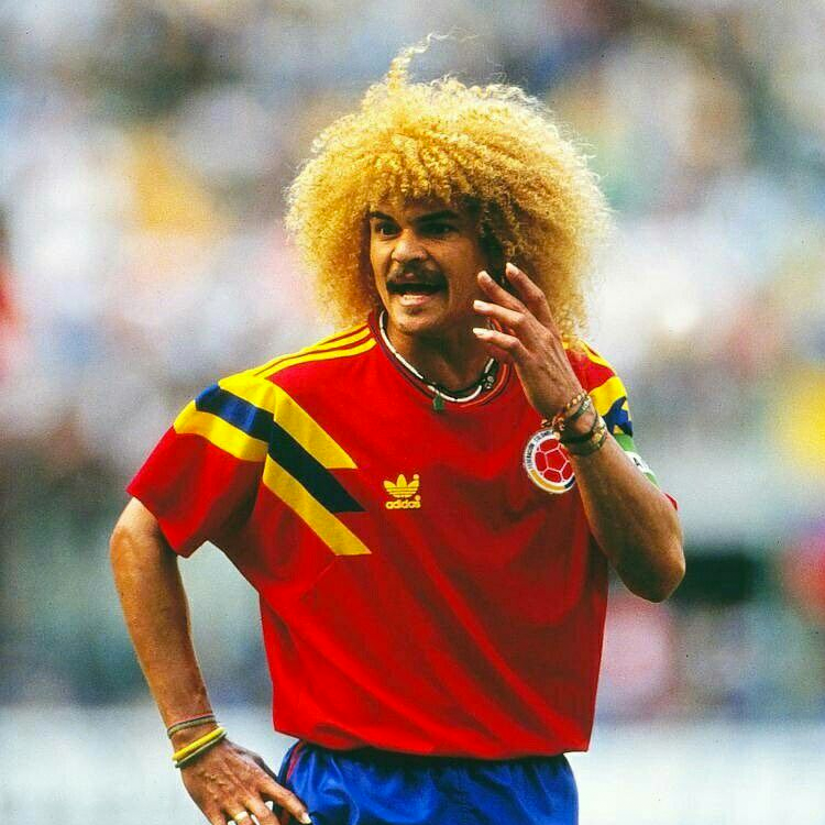 COLOMBIA 1990 AWAY X VALDERRAMA