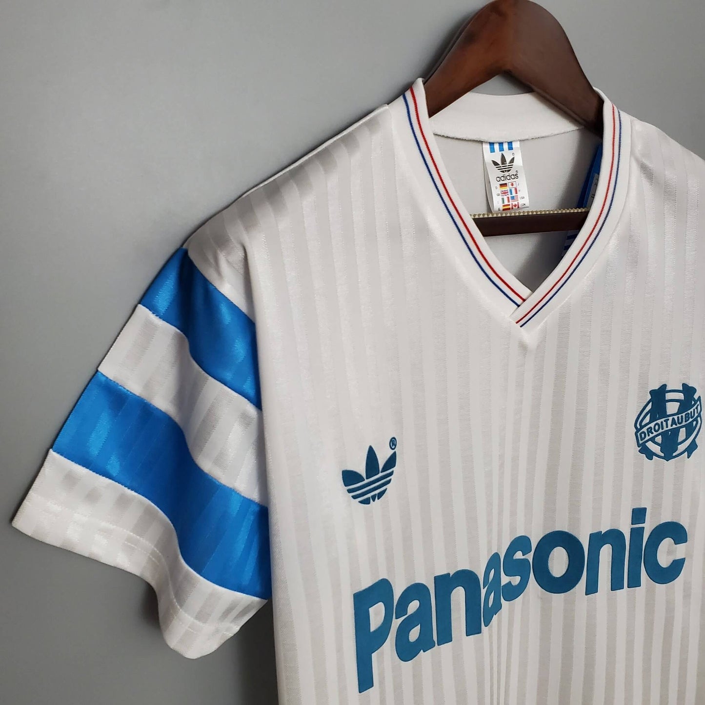 OLYMPIQUE DE MARSEILLE 1990 HOME - SHORT SLEEVES