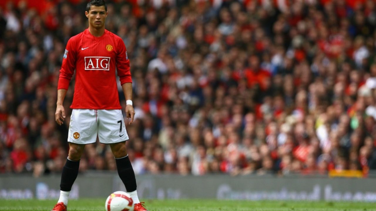 MAN UTD 2007/09 HOME X RONALDO